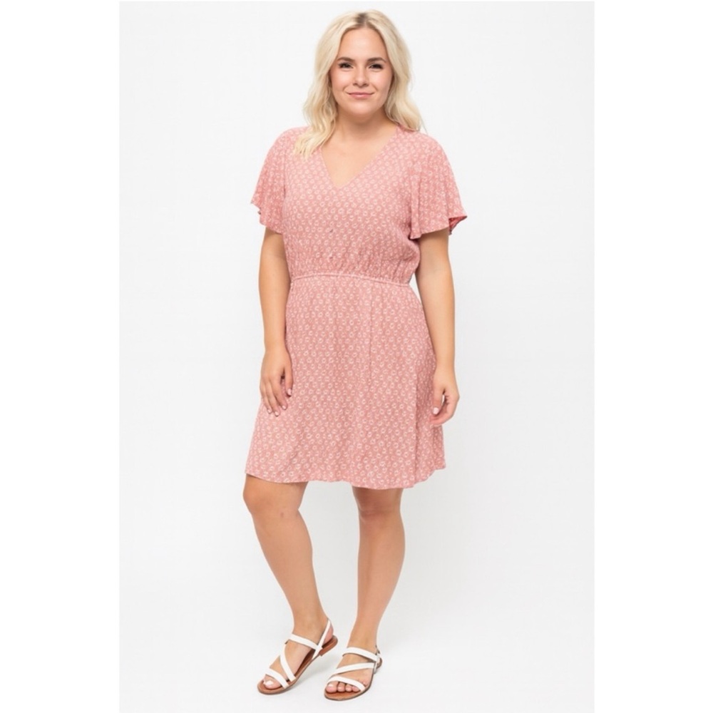 Market & Spruce Pink Mini Dress